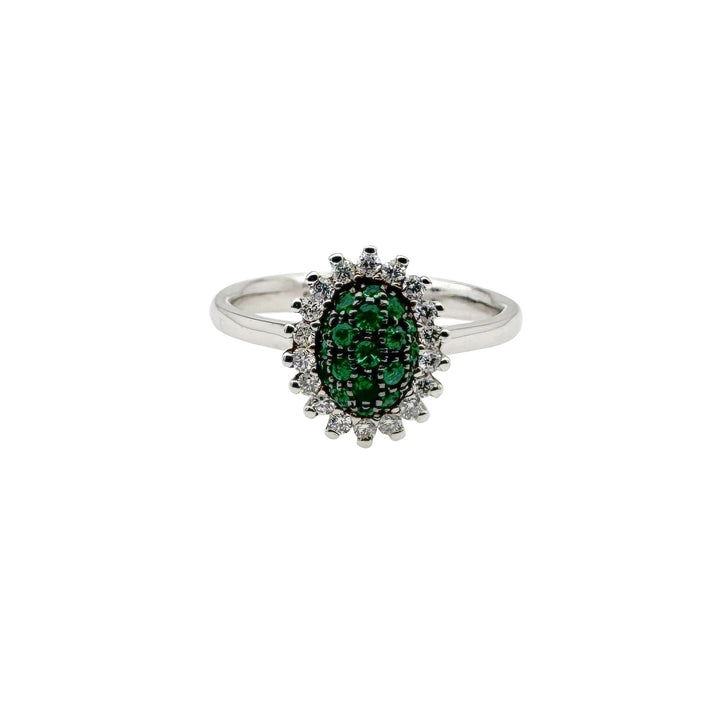 Gold Ring with Emerald