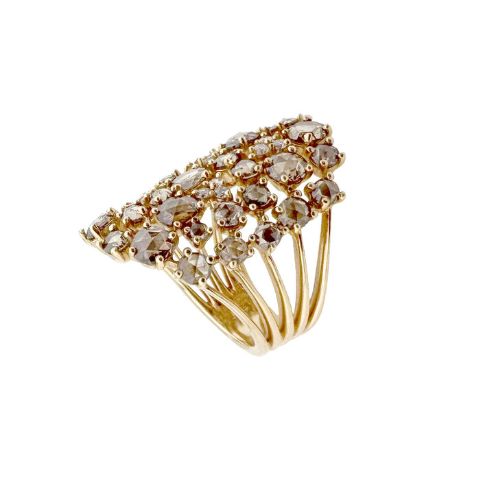 Gold Ring with Diamonds