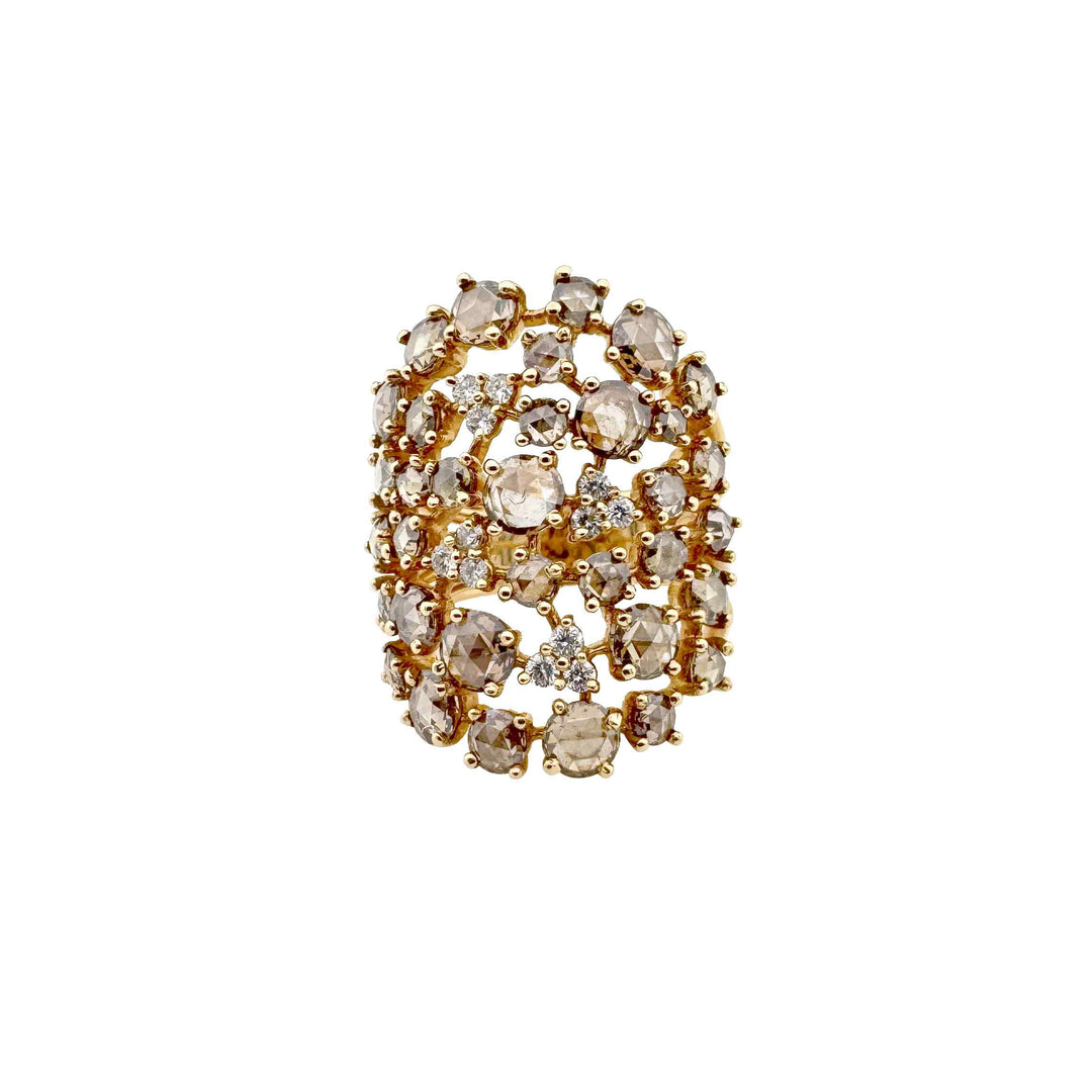 Gold Ring with Diamonds