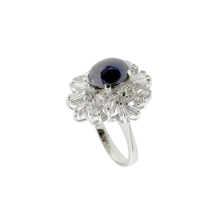 Vintage Gold Ring with Sapphire