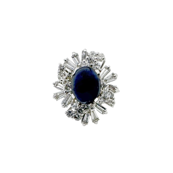 Vintage Gold Ring with Sapphire