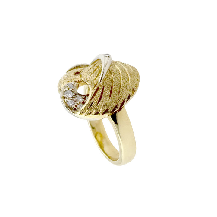 Gold Ring with Diamonds