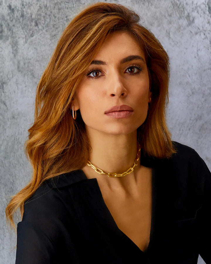 "LIBERA" GOLD NECKLACE CHAIN