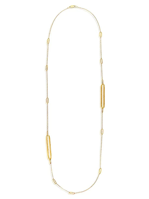 "LIBERA" GOLD CHANEL NECKLACE CHAIN