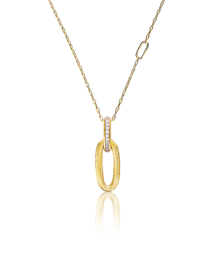 "LIBERA" TINY GOLD NECKLACE CHAIN