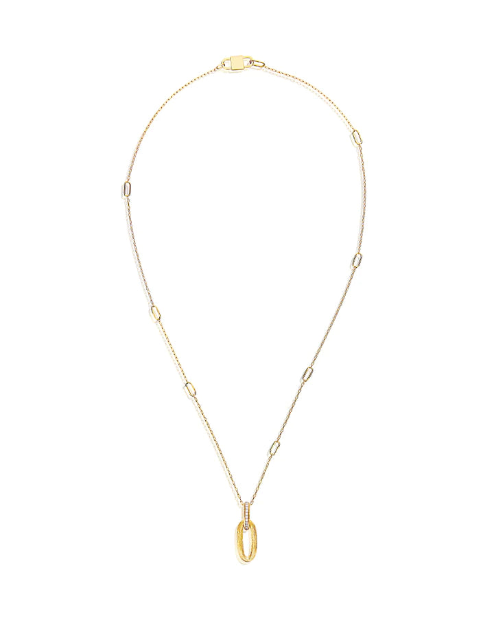 "LIBERA" TINY GOLD NECKLACE CHAIN