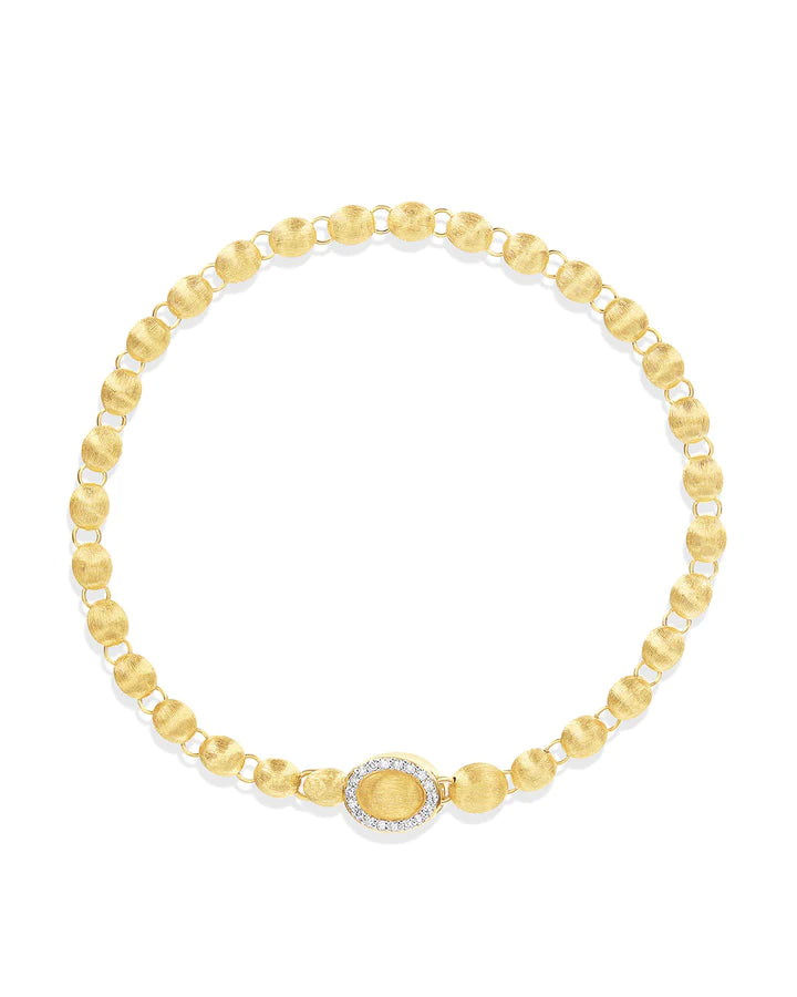 "IVY" GOLD AND DIAMONDS SLIM BRACELET