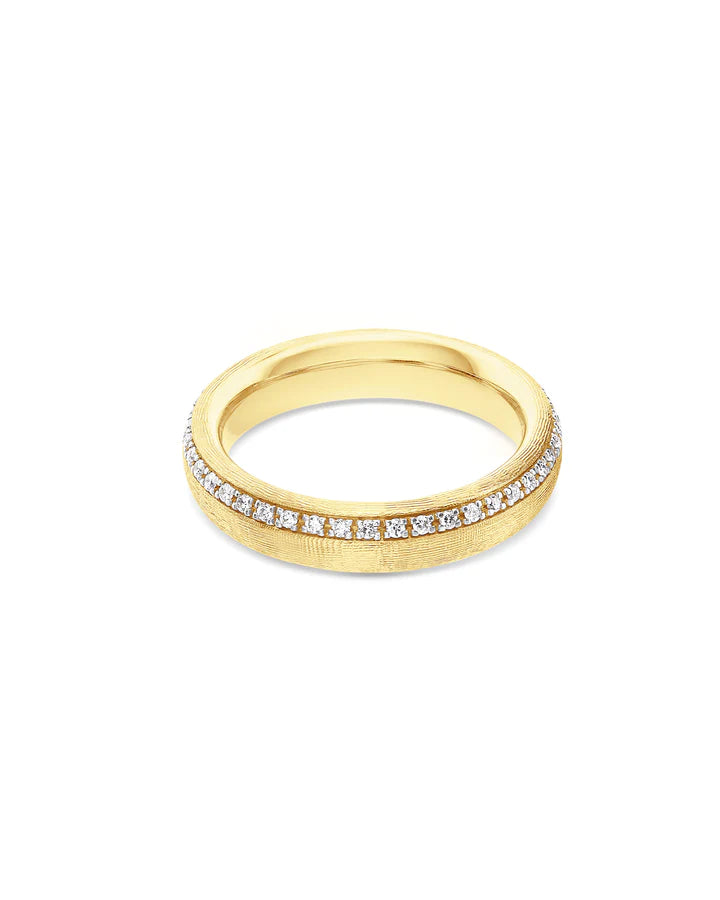 "LIBERA ICON" GOLD AND DIAMONDS TINY ENGAGEMENT RING