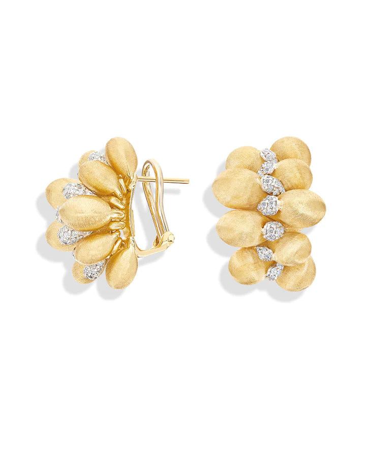 "TRASFORMISTA" GOLD AND DIAMONDS ICONIC EARRINGS