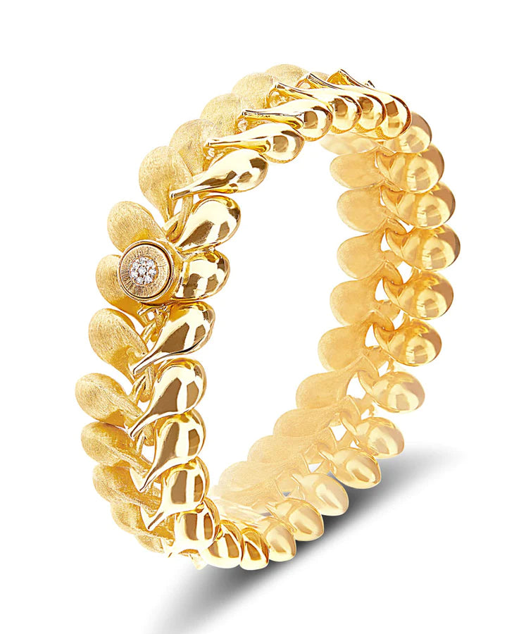 "TRASFORMISTA" GOLD AND DIAMONDS BRACELET