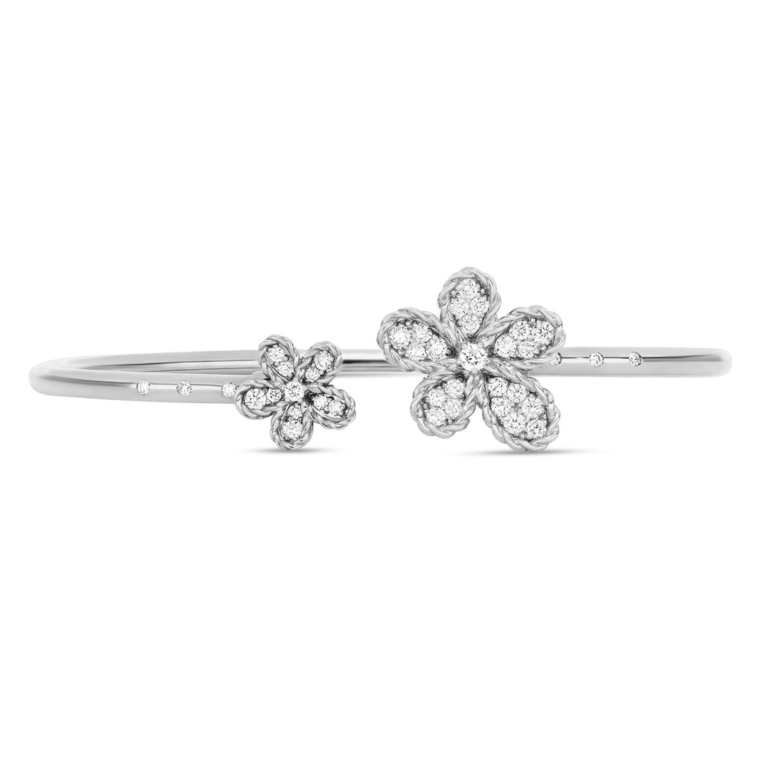 JASMINE BANGLE WITH DIAMONDS