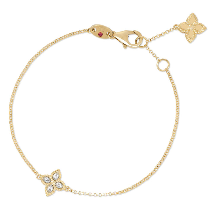 PRINCESS FLOWER BRACELET WITH DIAMONDS
