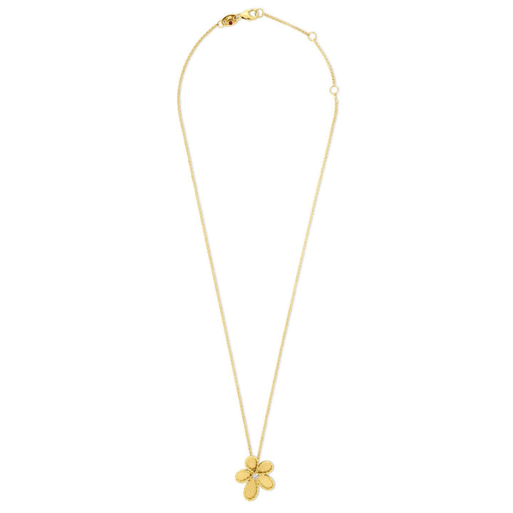 JASMINE NECKLACE WITH DIAMONDS