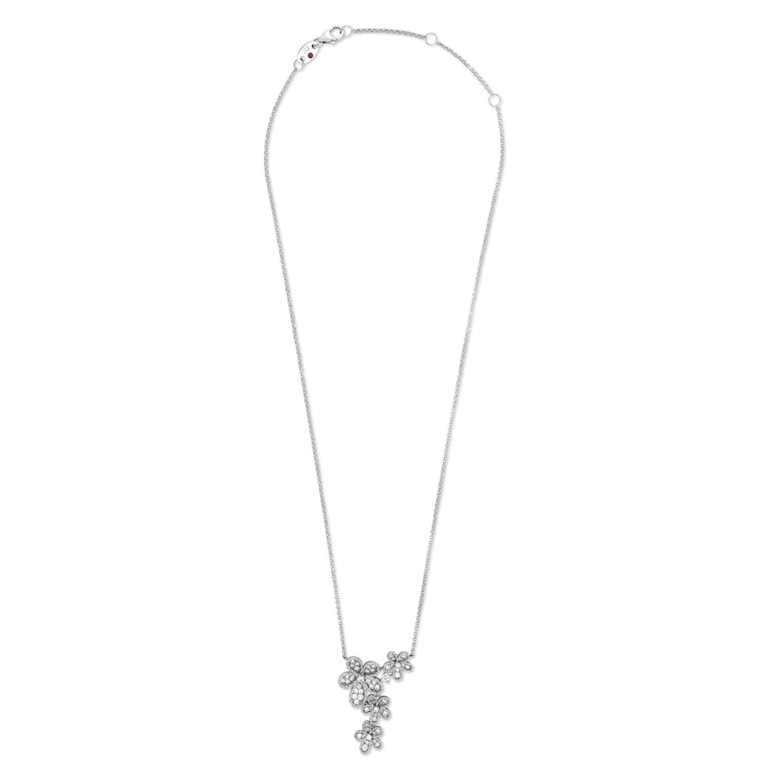 JASMINE NECKLACE WITH DIAMONDS
