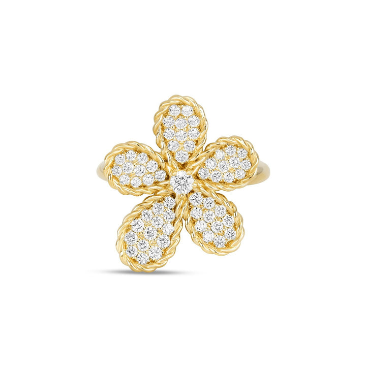 JASMINE RING WITH DIAMONDS