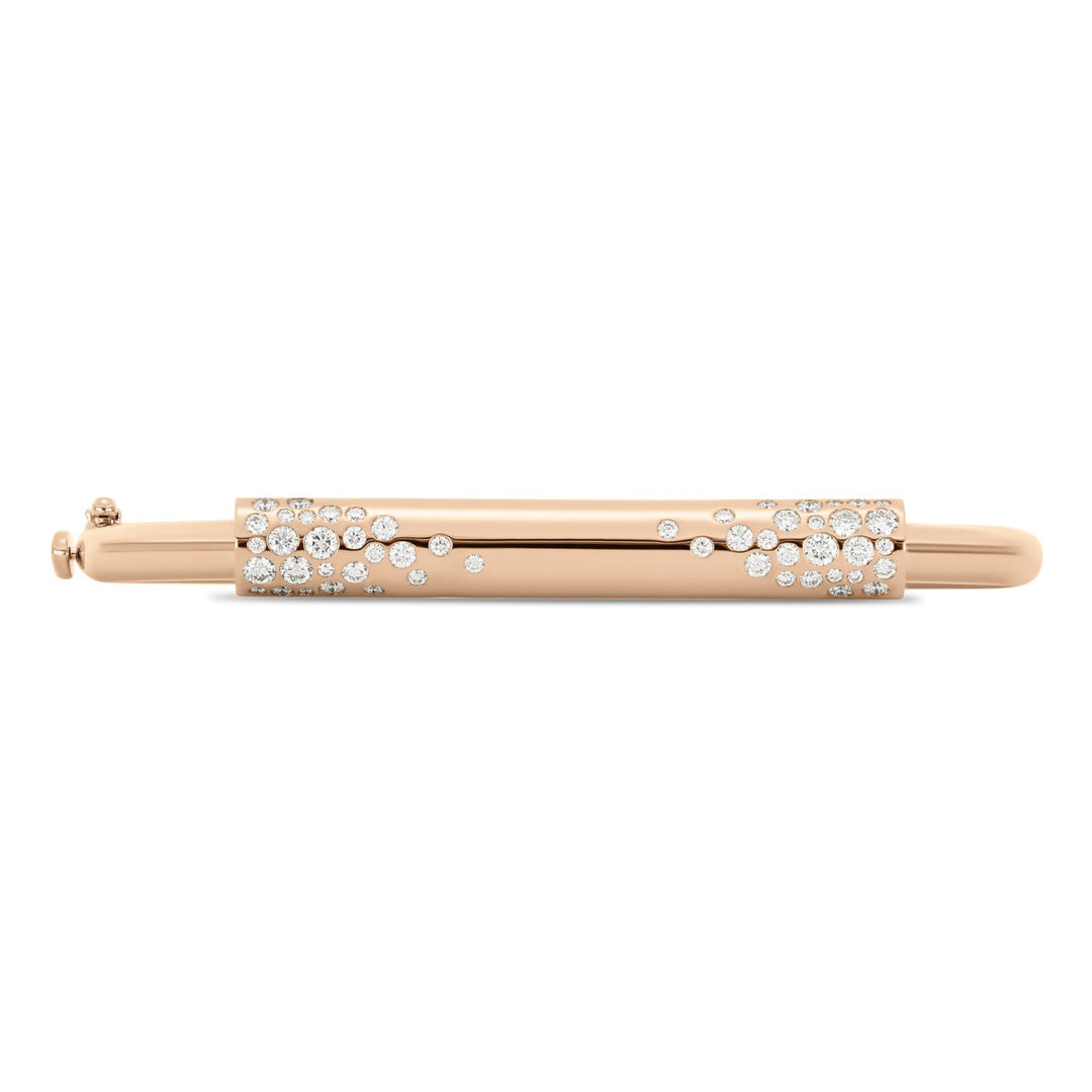 DOMINO BANGLE WITH DIAMONDS