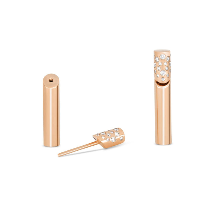 DOMINO EARRINGS WITH DIAMONDS