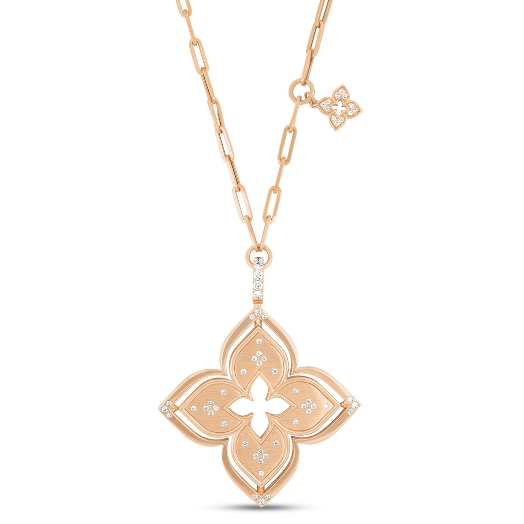 VENETIAN PRINCESS COLLAR WITH DIAMONDS AND CHRYSOPRASE