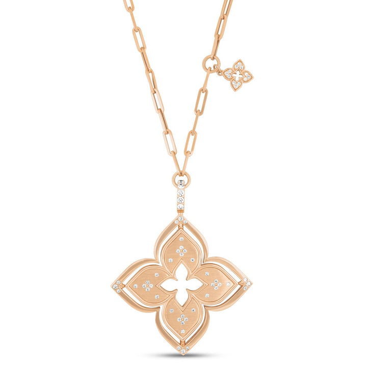 VENETIAN PRINCESS COLLAR WITH DIAMONDS AND CHRYSOPRASE