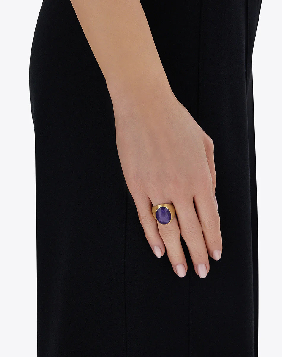 VIOLETTA BOULES RING (BIG)