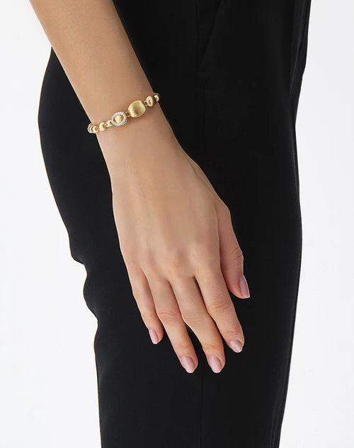 "IVY" GOLD AND DIAMONDS BRACELET