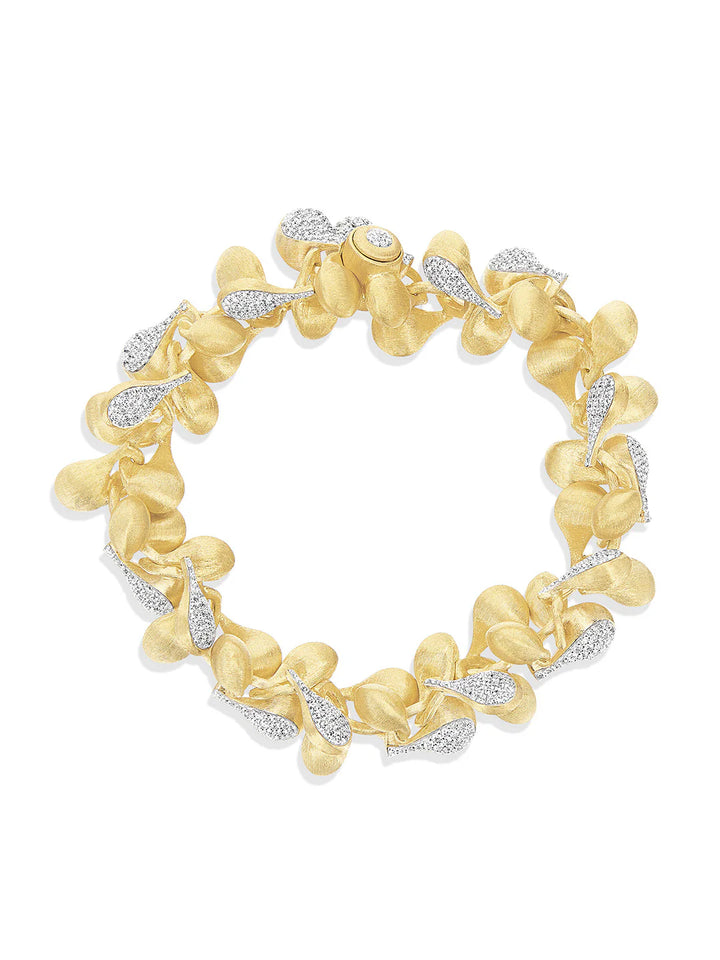 "TRASFORMISTA" GOLD AND DIAMONDS STATEMENT BRACELET