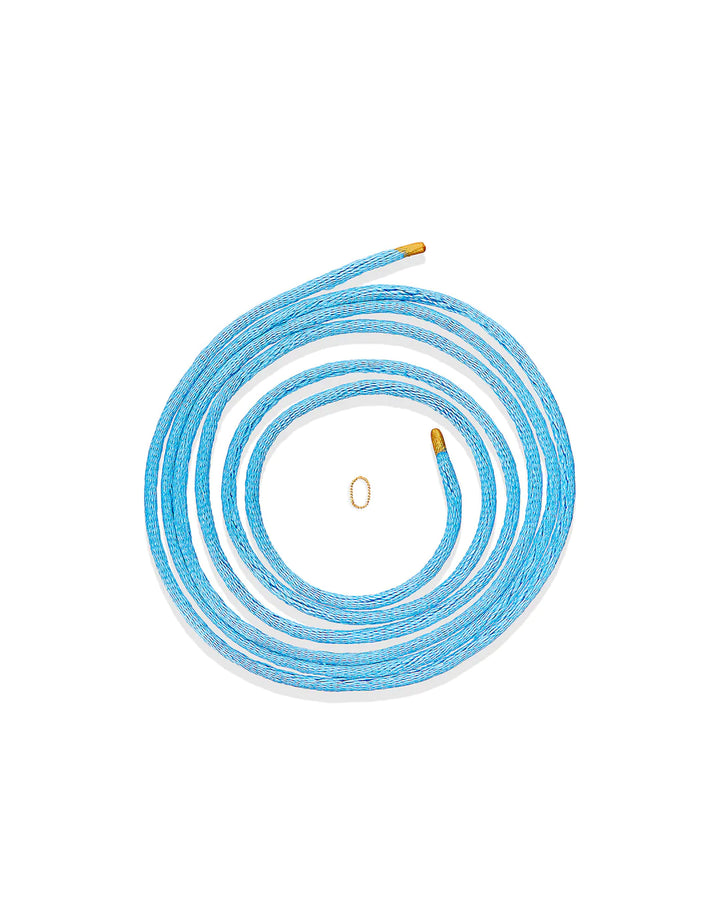 "AZURE" GOLD, DIAMONDS AND MILKY AQUAMARINE PENDANT (SMALL)