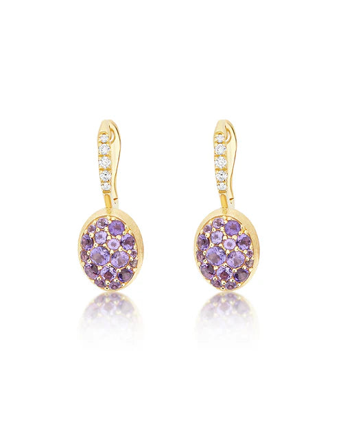 VIOLETTA BOULES CILIEGINE EARRINGS (SMALL)