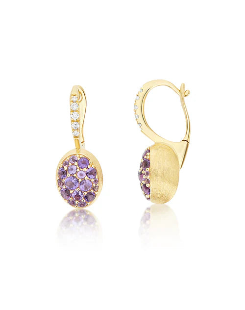 VIOLETTA BOULES CILIEGINE EARRINGS (SMALL)