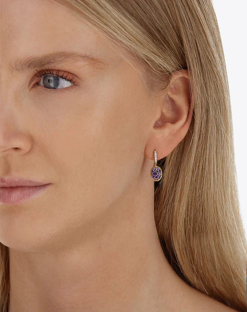 VIOLETTA BOULES CILIEGINE EARRINGS (SMALL)