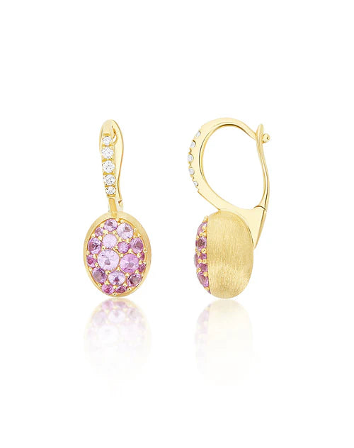ROSOLIO BOULES CILIEGINE EARRINGS (SMALL)