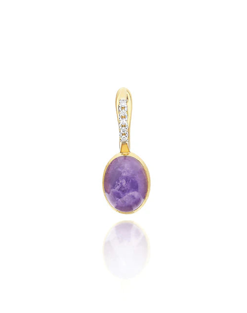 VIOLETTA BOULES CILIEGINE EARRINGS (SMALL)