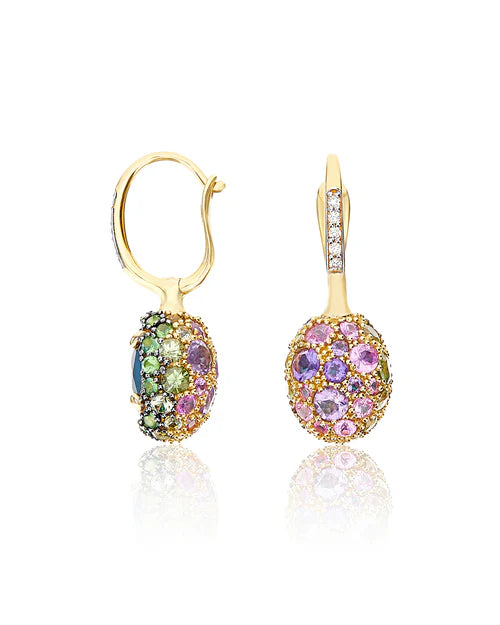 REVERSE CILIEGINE EARRINGS (SMALL)