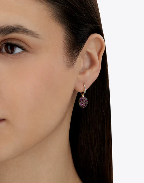 REVERSE CILIEGINE EARRINGS (SMALL)