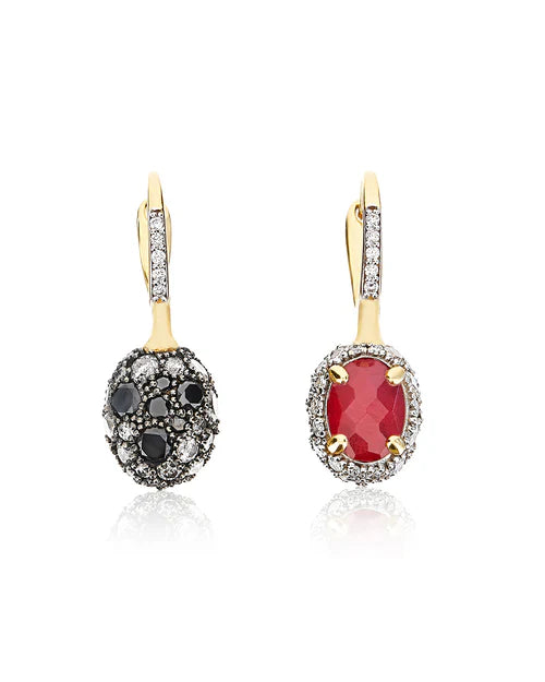 REVERSE CILIEGINA EARRINGS (SMALL)