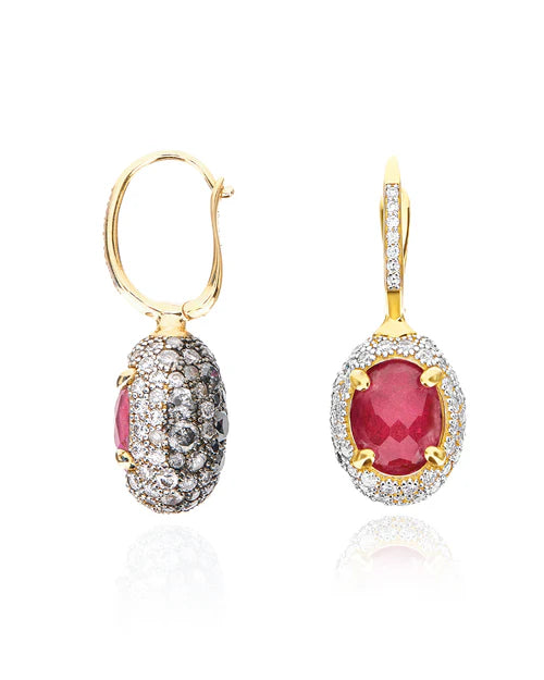 REVERSE CILIEGINA EARRINGS (MEDIUM)
