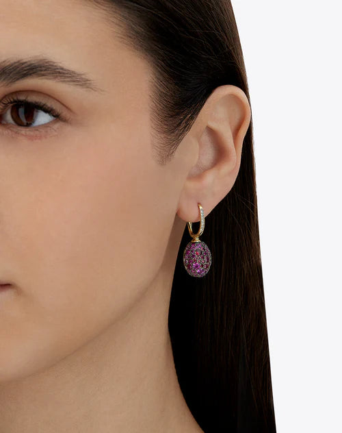 REVERSE CILIEGINE EARRINGS (MEDIUM)