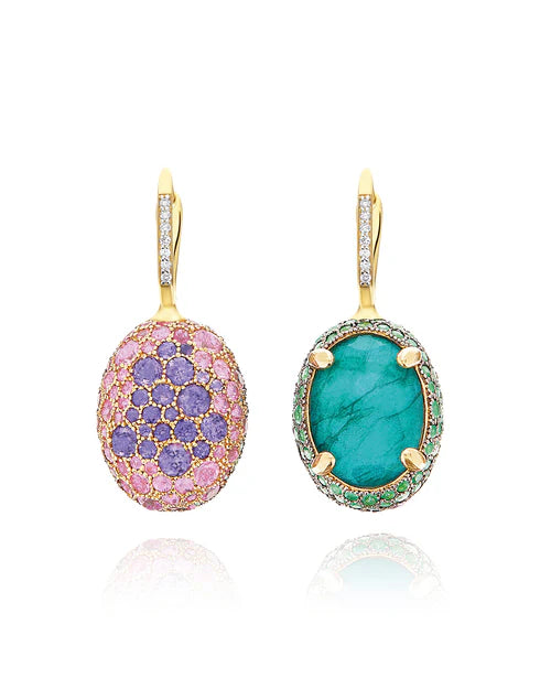 REVERSE CILIEGINE EARRINGS (BIG)