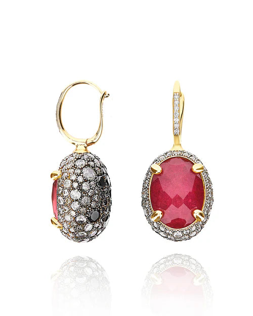 REVERSE CILIEGINA EARRINGS (BIG)