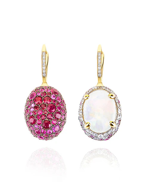 REVERSE CILIEGINE EARRINGS (BIG)
