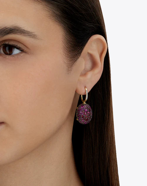 REVERSE CILIEGINE EARRINGS (BIG)