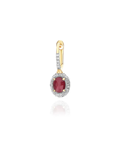 REVERSE CILIEGINE EARRINGS (BABY)