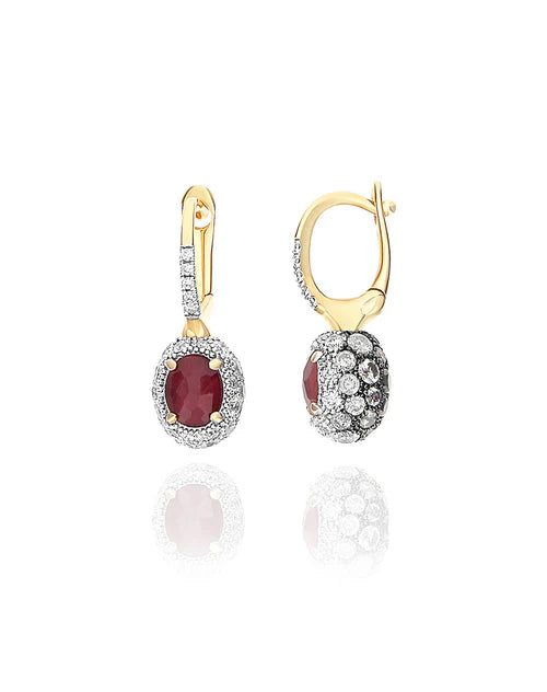 REVERSE CILIEGINE EARRINGS (BABY)