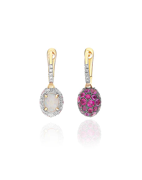 REVERSE CILIEGINA EARRINGS (BABY)