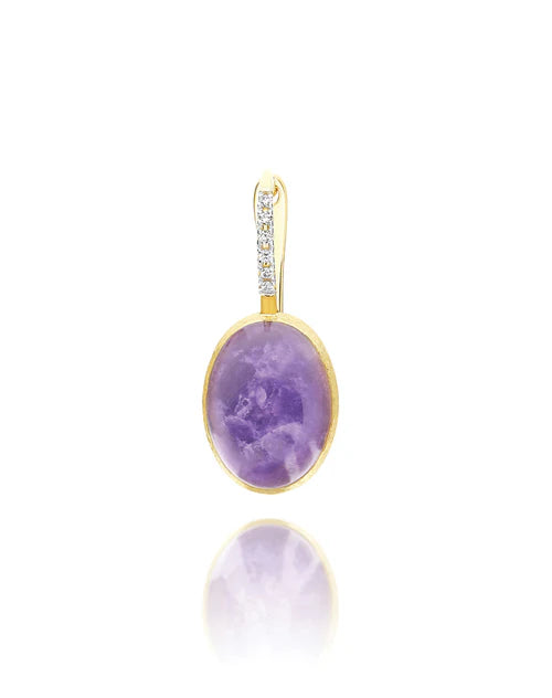 VIOLETTA BOULES CILIEGINE EARRINGS (MEDIUM)