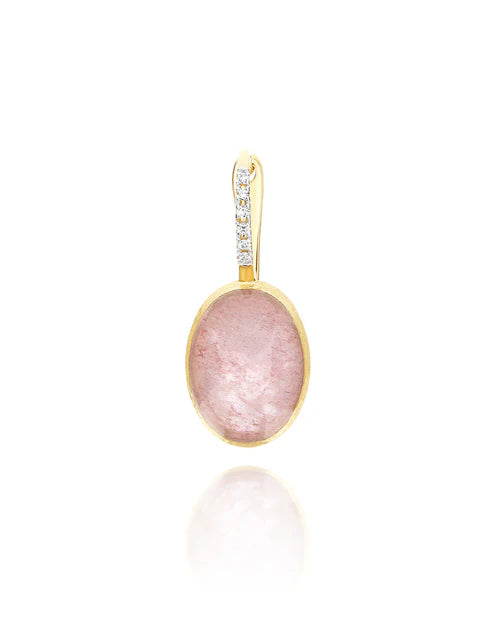 ROSOLIO BOULES CILIEGINE EARRINGS (MEDIUM)
