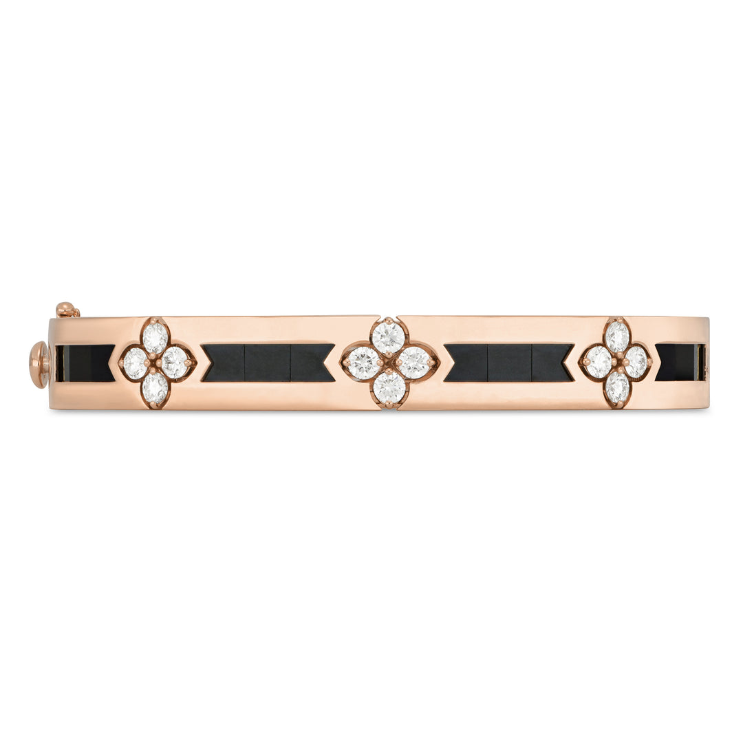 LOVE IN VERONA BANGLE WITH BLACK JADE