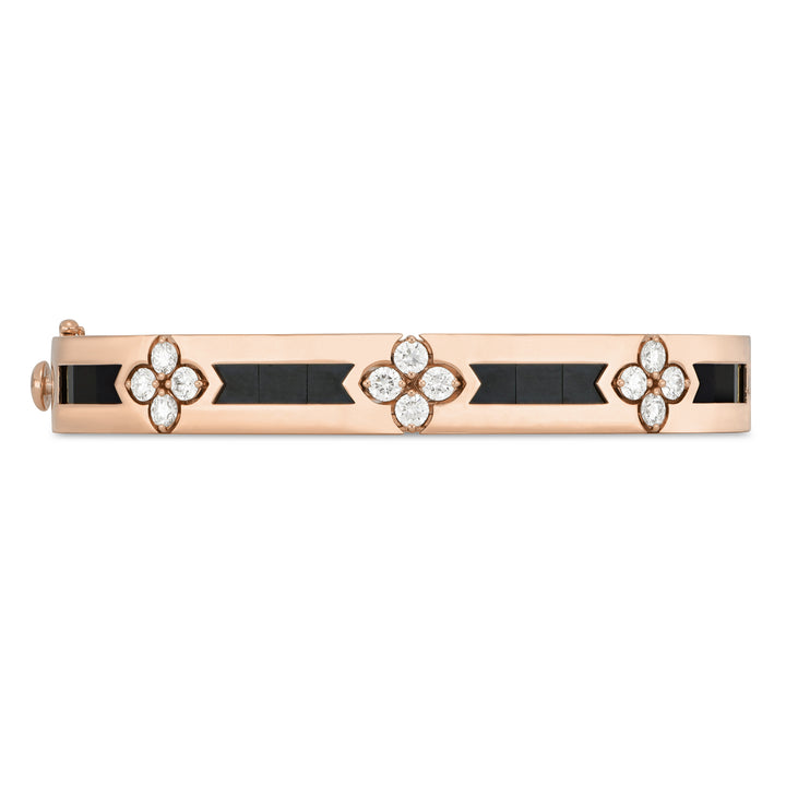 LOVE IN VERONA BANGLE WITH BLACK JADE