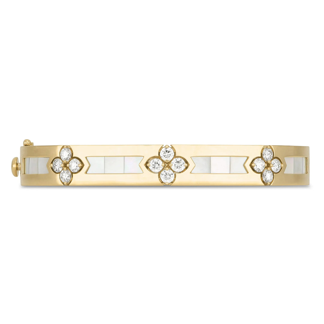 LOVE IN VERONA BANGLE WITH MOTHER OF PEARL