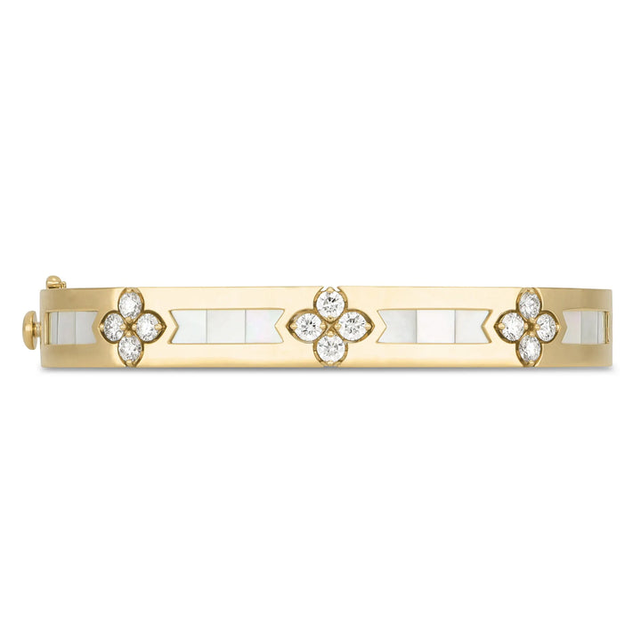 LOVE IN VERONA BANGLE WITH MOTHER OF PEARL